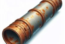 باز کردن لوله زنگ زده