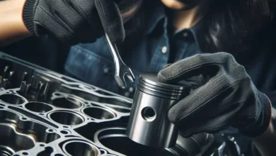 جا زدن رینگ پیستون