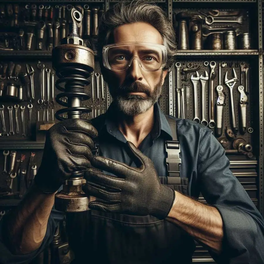 فنر جمع کن دست ساز