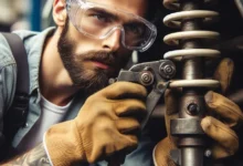 فنر جمع کن دست ساز