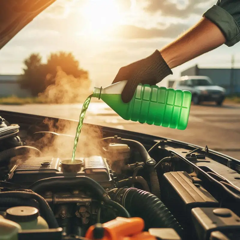 ساخت ضدیخ خودرو