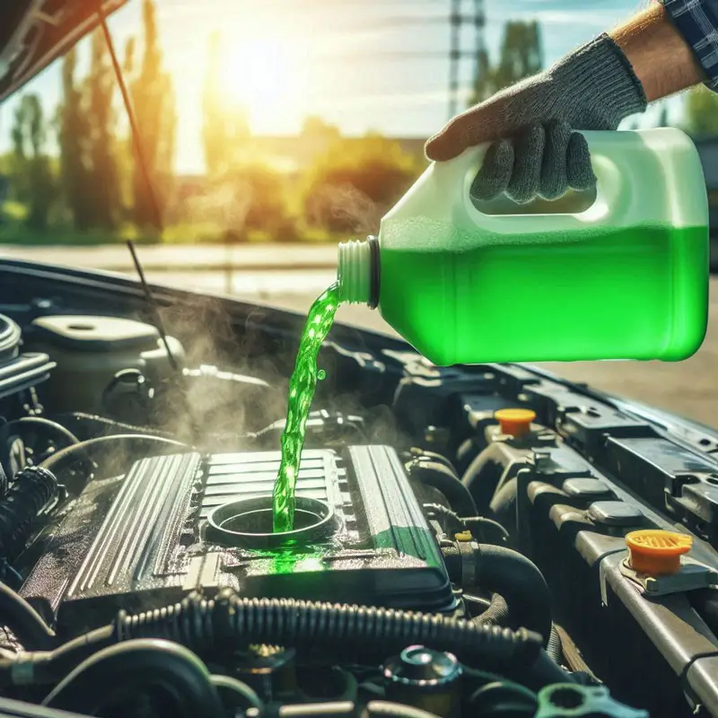 ساخت ضدیخ خودرو