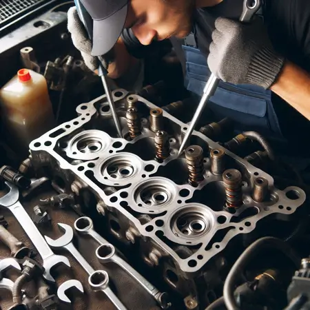 تعویض واشر سر سیلندر ماشین