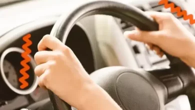 لرزش فرمان خودرو