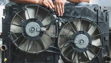 یکسره کردن فن ماشین