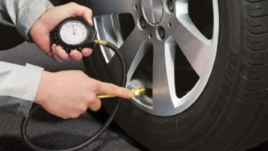 خواندن درجه باد لاستیک