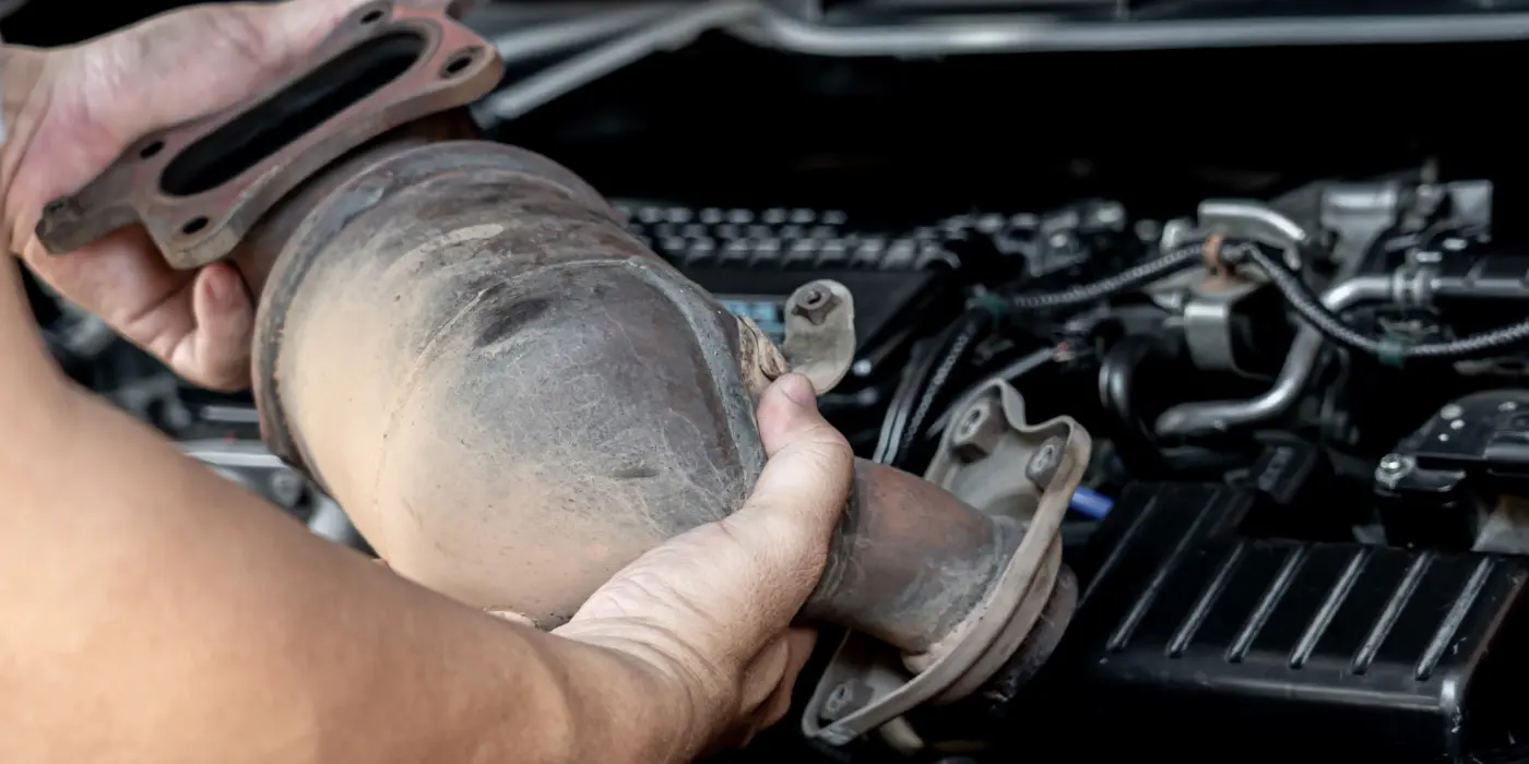 گرفتگی اگزوز خودرو