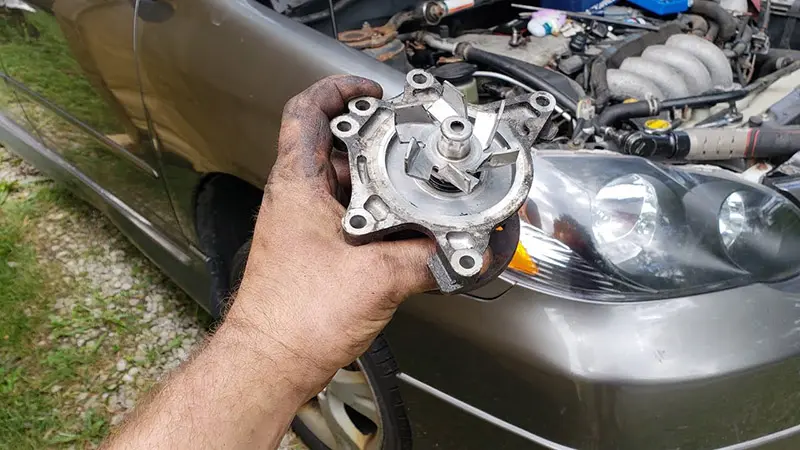 خرابی واتر پمپ