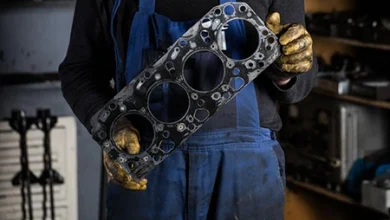 نیم سوز شدن واشر سرسیلندر