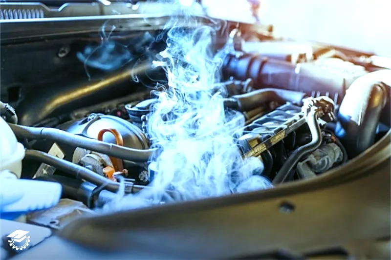 جوش آوردن ماشین در هوای سرد