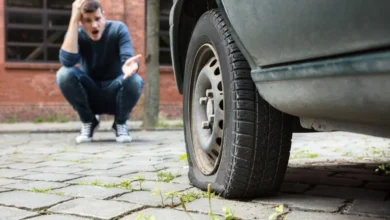 پنچرگیری ماشین