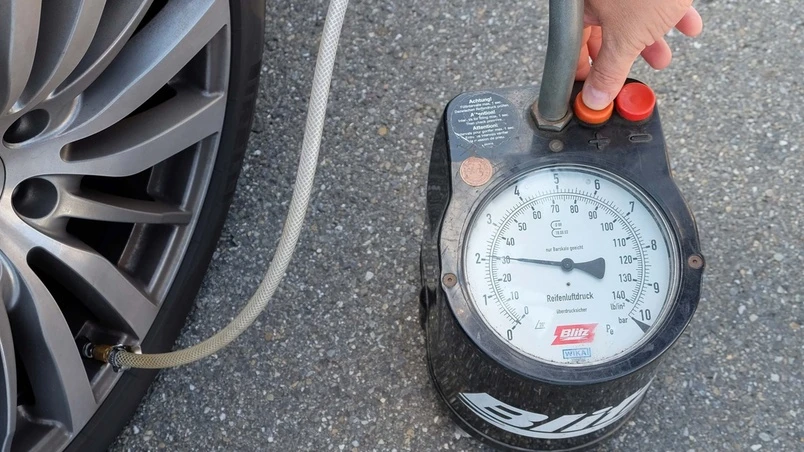 باد لاستیک ماشین در تابستان و زمستان