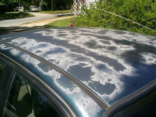 سوختن رنگ حین پولیش کاری