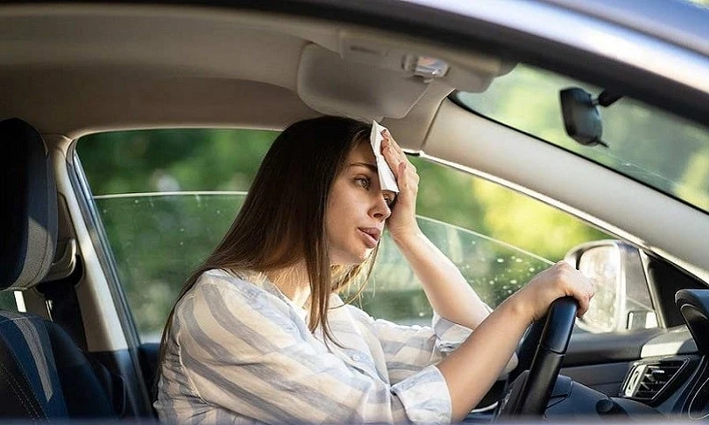 خنک نشدن کولر خودرو