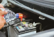 سطح آب باتری خودرو