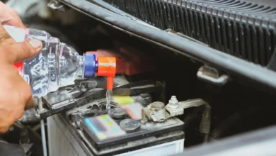 سطح آب باتری خودرو